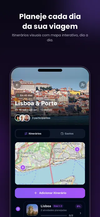 Trip itinerary in Vayker